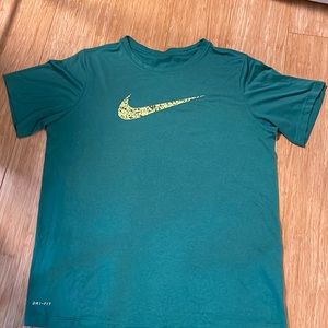 Set of three youth large t shirts on dry fit nike 2- GOAT shirts size L